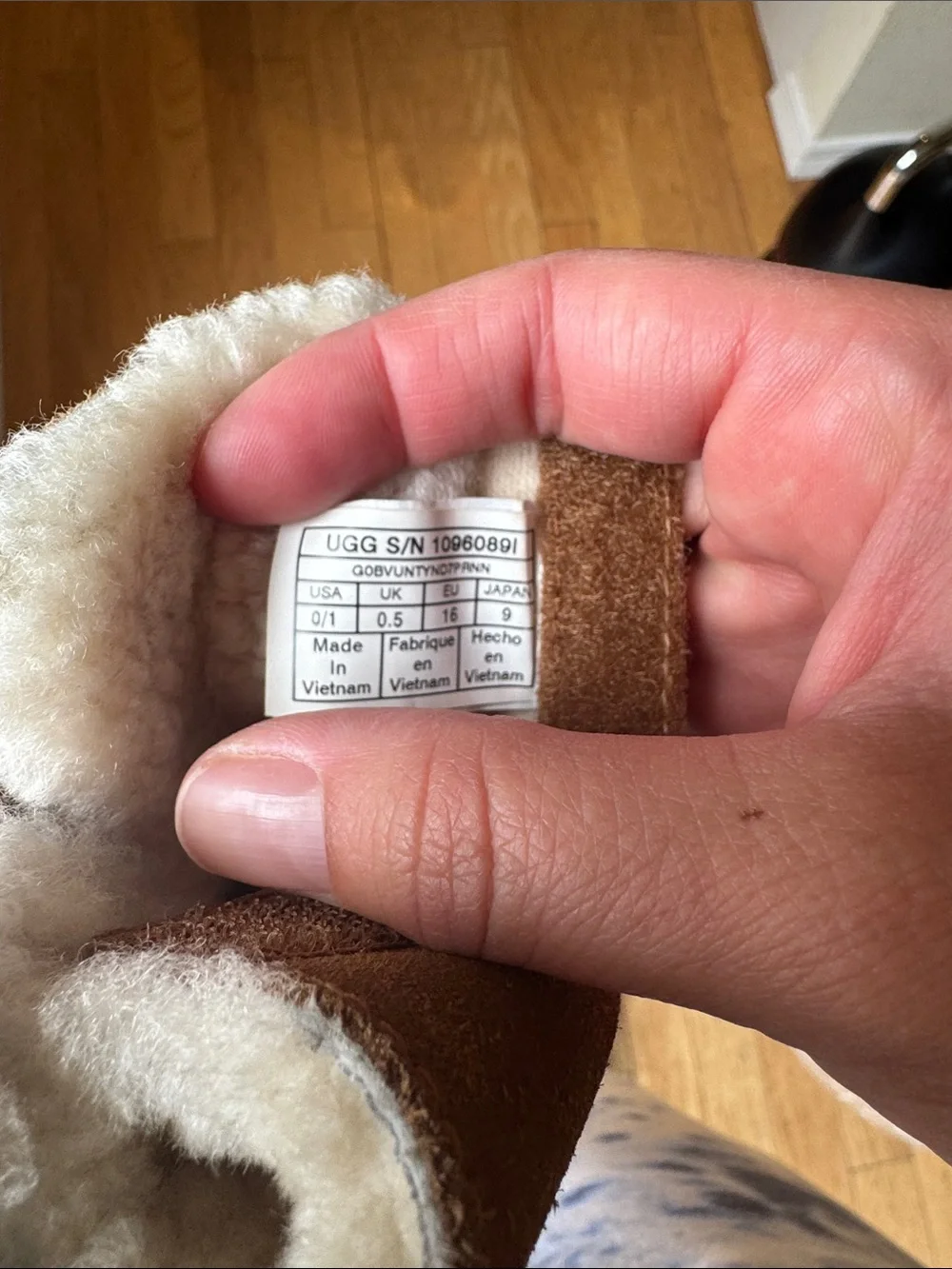 UGG Chestnut Suede Kids Shearling Boots